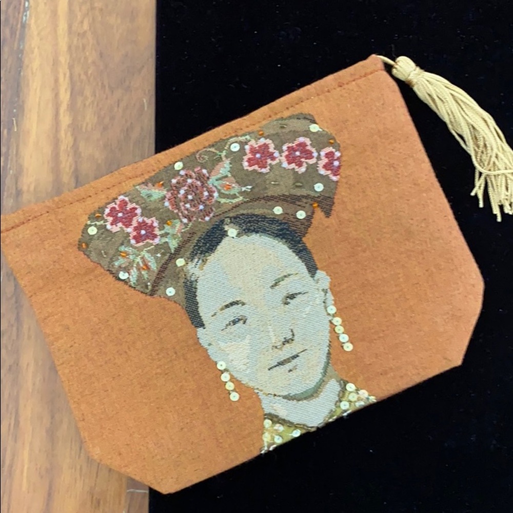 Iosis jacquard accessory bag